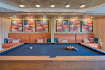 Billiards room