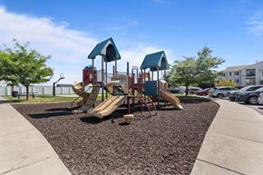 Ammon apartment for rent - The resident playground at Eagles Landing apartments at Eagles Landing Apartments, Ammon, Idaho