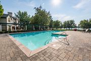 Boise apartment for rent - Swimming pool with paver deck and lounge chairs at Edgewater Apartments, Boise, ID 83703