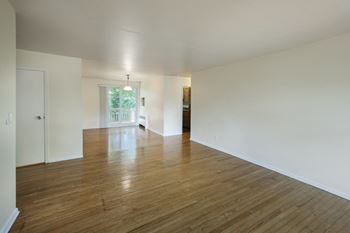 Stain-resistant carpeting and hardwood floors