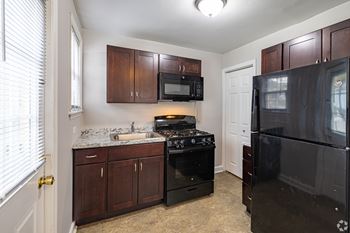 Black appliances*