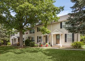 Gansevoort apartment for rent - the front of a house with a lawn and trees