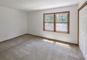 Gansevoort apartment for rent - the living room of an empty house with a window