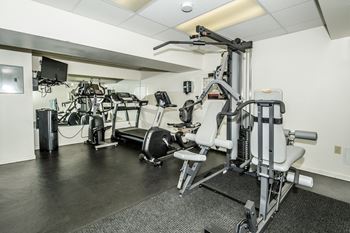 Modern fitness center