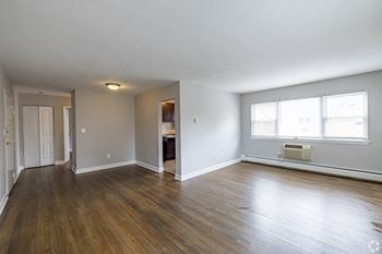 Sleek, refinished hardwood floors