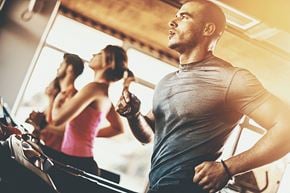 Bronx apartment for rent - people running at gym