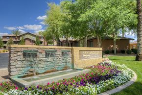 Mesa apartment for rent - Property Sign at San Angelin Apartments, Mesa, AZ