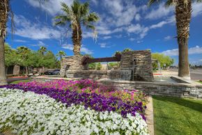 Gilbert apartment for rent - Beautiful Entrance at San Clemente Apartments, Gilbert, AZ