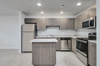 3 Bedroom kitchen w/ island