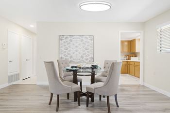 Full-size & in kitchen dining rooms