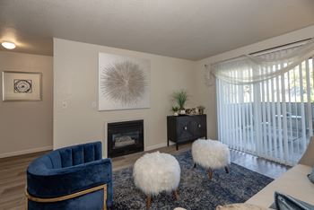 Gas or woodburning fireplaces
