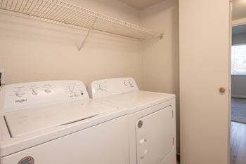 In-unit washer & dryer (not included in studio apartments)*