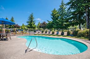 University Place apartment for rent - Outdoor Pool at Chambers Creek Estates, University Place