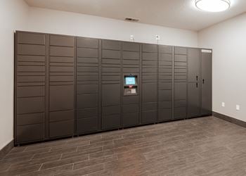 Self-service package lockers