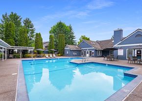 Eugene apartment for rent - Pool With Relaxing Chairs at Creekside Village, Oregon, 97401