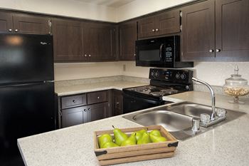 Upgraded model kitchen