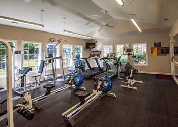 Fitness center equipment