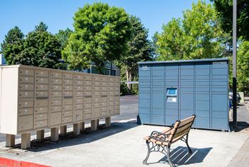 24-Hour package lockers