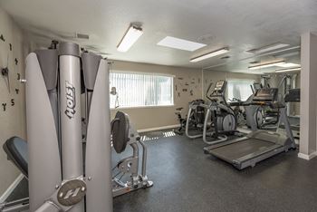 Modern fitness center