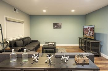 Clubhouse tv lounge