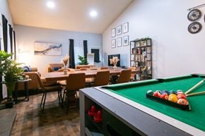 Kent apartment for rent - Pool table at Riverwood Apartments, Kent, Washington 98032