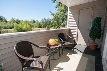Apartment patio