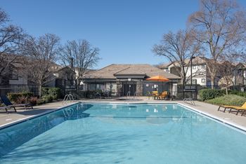 Sparkling pool