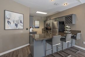Rocklin apartment for rent -  Clubhouse Interior Kitchen at Sunset Summit, Rocklin