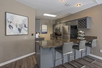 Clubhouse interior kitchen