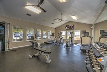 Fitness center equipment