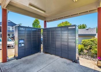 24-Hour package lockers