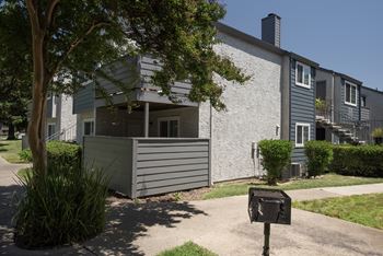 Building exterior and bbq amenity