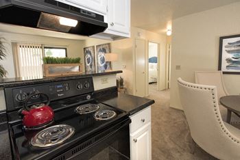 Model upgraded kitchen