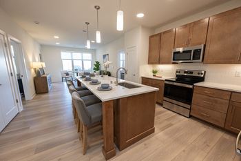 Open-concept kitchens