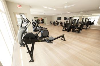Fitness center with fitness on demand