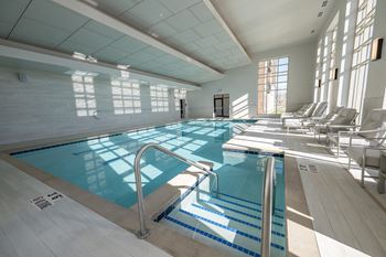Heated indoor pool