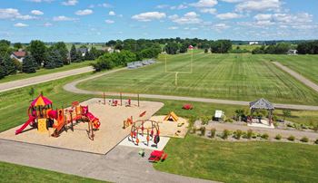Adjacent to harvey john & lucille taylor park offering pickleball courts, full basketball court, football field, picnic shelter, and playground