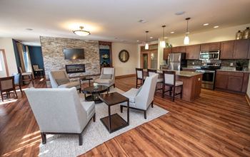 Club room with billiards, darts, bar & lounge