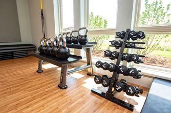Two 24-hour fitness centers