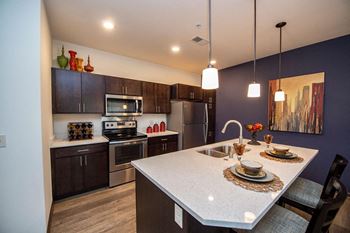 Open-concept kitchens with energy star® certified stainless steel appliances