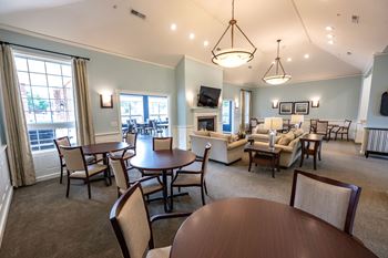 Fireside room