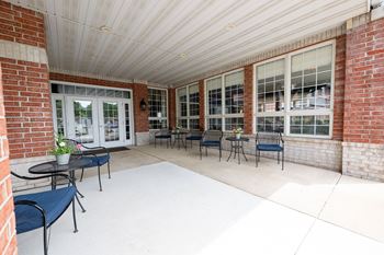 Community patio