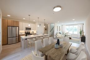 Middleton apartment for rent - a kitchen and dining room with a table and chairs