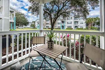 Private patio or balcony