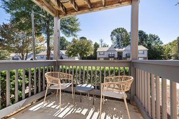 Private balcony or terrace in select homes