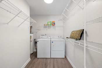 Washer and dryer connections