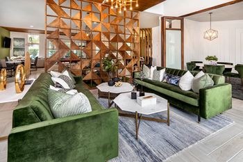 Resident clubhouse with coffee bar