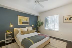 Tampa apartment for rent - a bedroom with a bed
