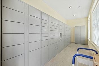 Secure package locker system