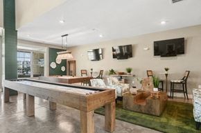 Sneads Ferry apartment for rent - a living room with a pool table and a television